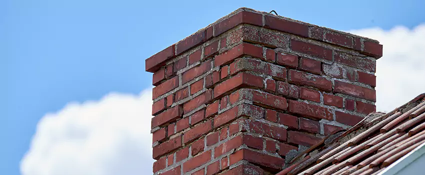 Brick Chimney Flue Installation in Burlingame, CA