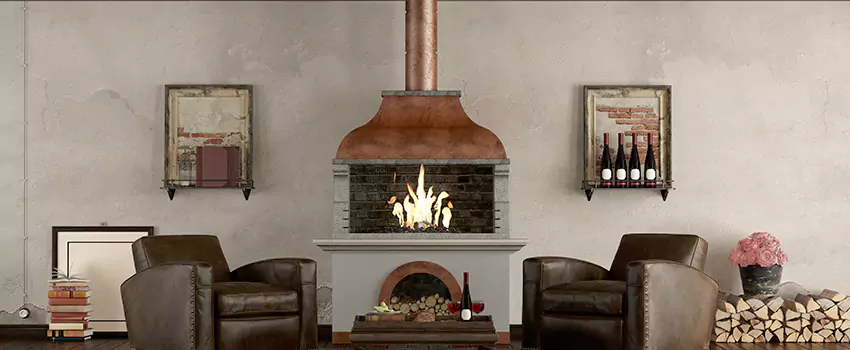 Thelin Hearth Products Providence Pellet Insert Fireplace Installation in Burlingame, CA