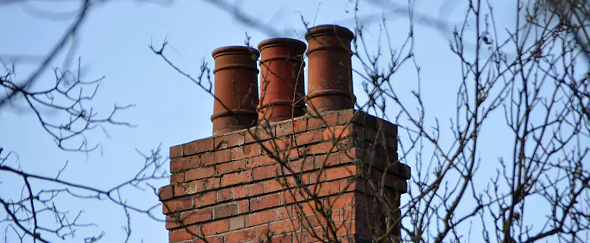 Chimney Crown Installation For Brick Chimney in Burlingame, California